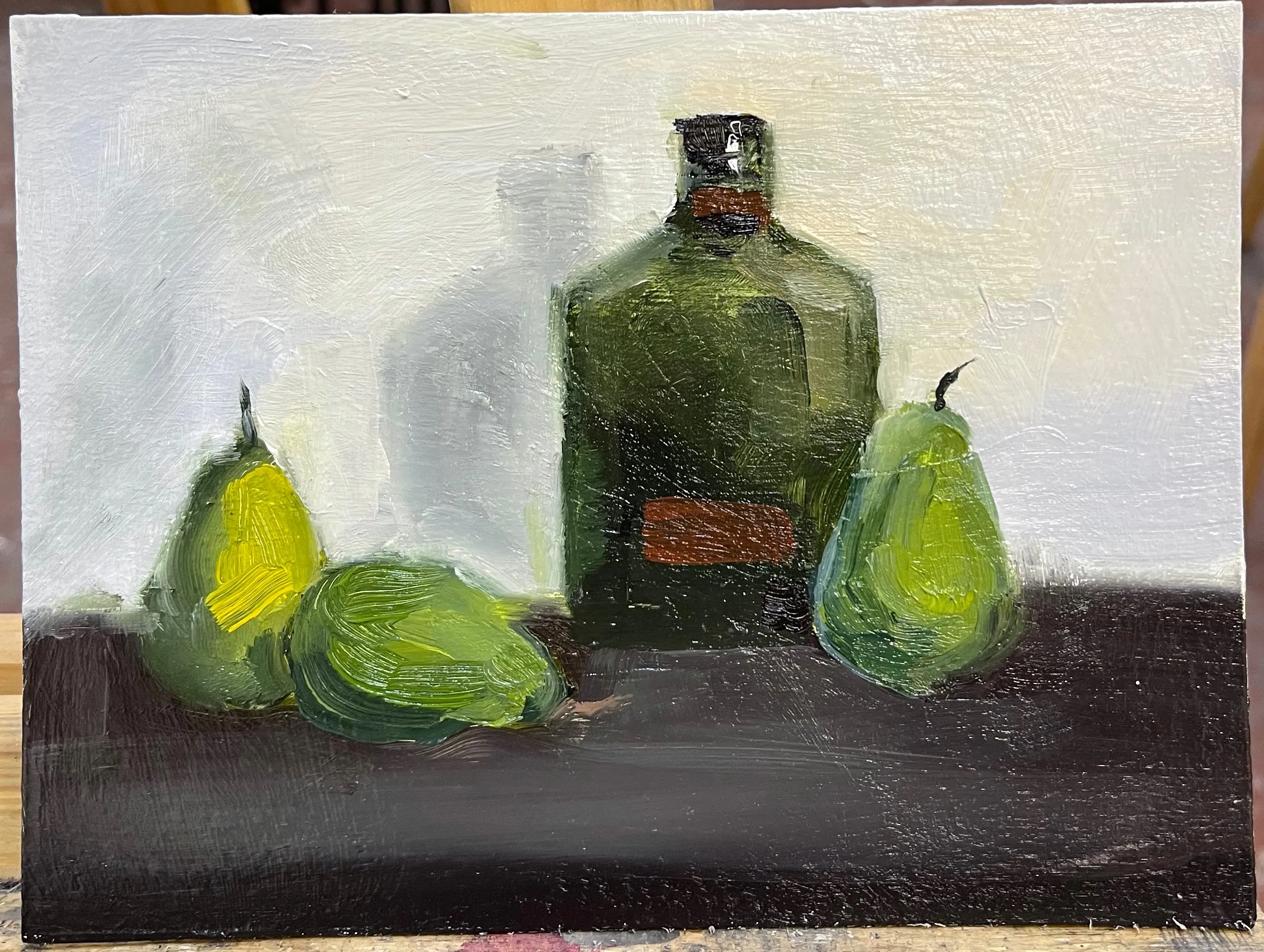 A Small Pear Painting