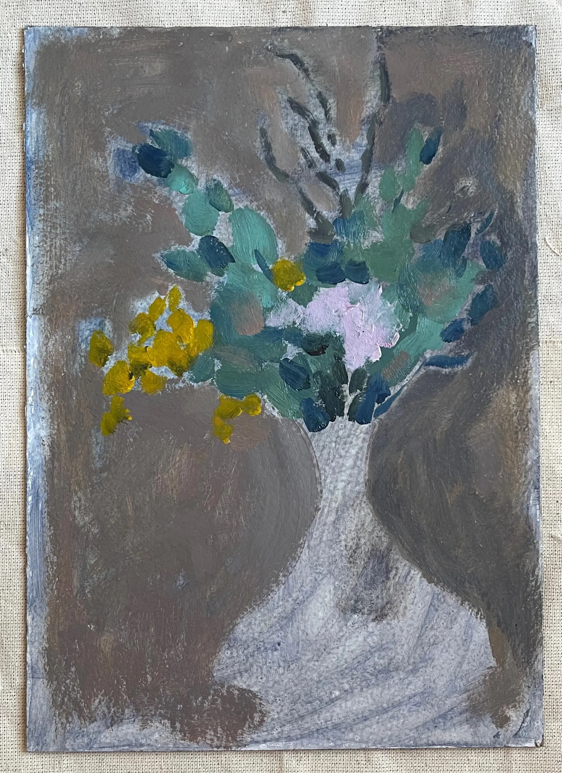 A Small Mimosa Painting